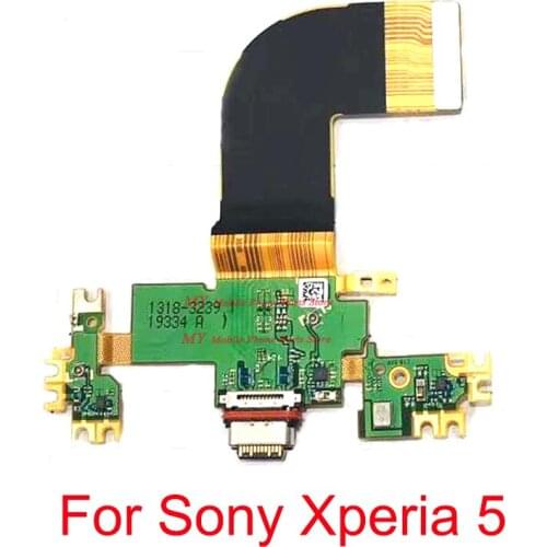 USB Charger Charging Dock Port Board Flex Cable For Sony Xperia 5 Xperia5 USB Charge Board Port Repair Parts