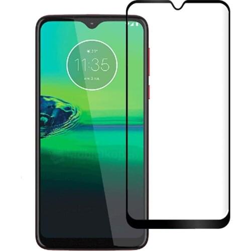 Tempered Glass Full Coverage Film Protection Shield Screen Protector for Moto G8 Play/One Macro/G8 Plus