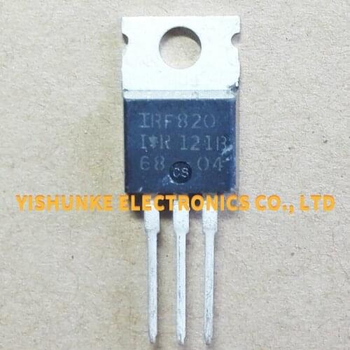 10PCS IRF820 NCE6990 126N10N K2510 6R600C6 K2188 TO-220 TO-220F