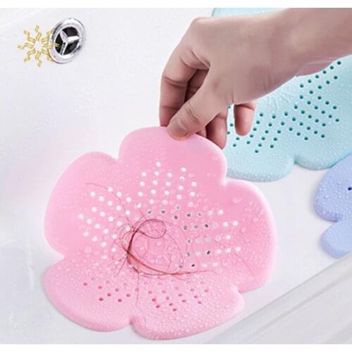 Anti-blocking Floor Drain Silicone Sucker Sewer Outfall Strainer Sink Filter Hair Stopper Catcher Bathroom Kitchen Accessories