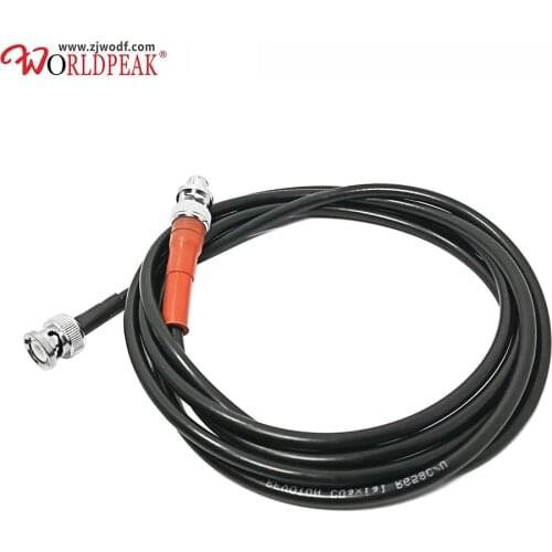 Free shipping 2pcs 1.5M BNC male to SHV male connector with RG58 cable assembly
