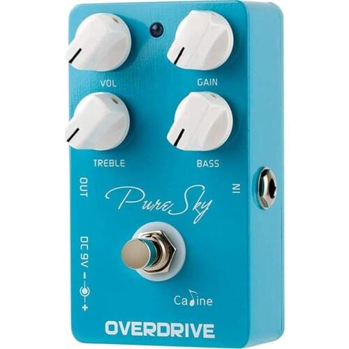 Caline Pure Sky OD Guitar Effect Pedal Highly Pure and Clean Overdrive Guitar Pedal Accessories CP-12