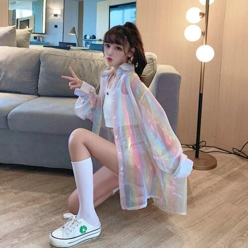 Womens jackets summer Sun protection clothing female new Korean casual anti-ultraviolet outer cardigan thin long-sleeve coats