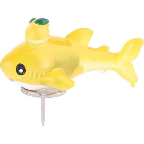 Push Pin Cartoon Walvis Creatieve Tekening Pin Punaises Plastic Push Pin voor Ka 1XCE