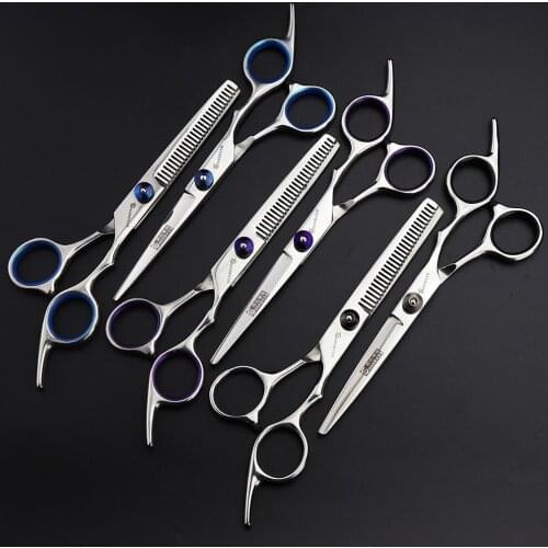 New 6 inch hairdressing scissors hair scissors set barber accessories precision scissors barber haircut barber accessories fine