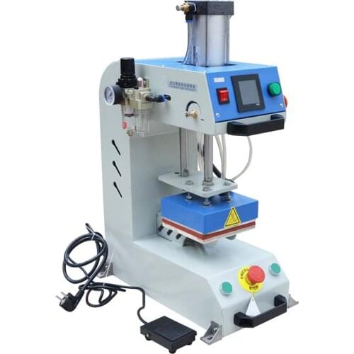 Pneumatic Hot Stamping Machine Automatic Heat Transfer Machine Logo Print Single Station Heat Transfer Machine Stamping Machine