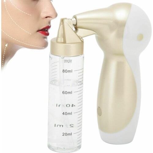 Portable Handheld Nano 80ML Water Oxygen Injection Facial Sprayer Face Anti Aging Wrinkle Moisturizing Injection Airbrush SPA