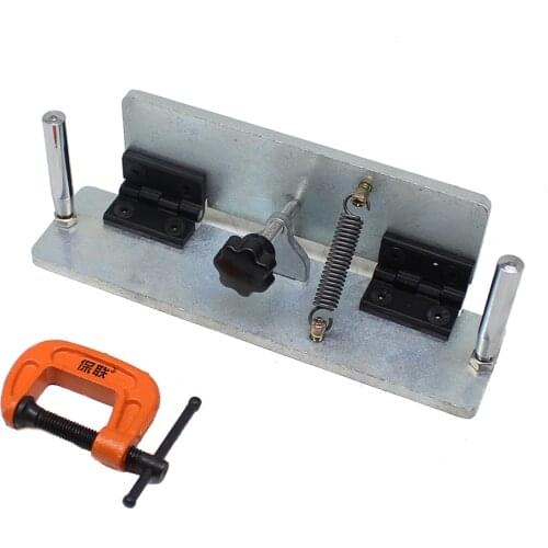 Manual Belt Grinder Knife Jig Knife Sharpener Holder Sharpening Locator Knife Sharpening Clip C Type Fixed Angle Universal Clamp