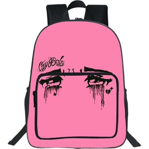 Lil Peep Backpack Teen Bookbag Children Bag Back To College School Bags Boy Girl Knapsack Casual Travel Rucksack Mochila