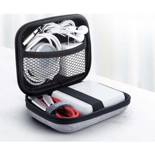 Earphone Storage Bag Data Cable Portable Charger Charging Treasure Bag Mobile Hard Disk Mobile Phone Mouse Multi-Function