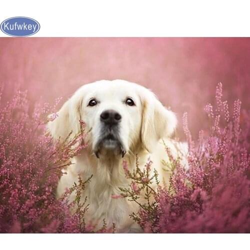 Docile Labrador Retriever Pattern Diamond Embroidery 5d DIY Needlework dog Diamond Painting Cross Stitch 5D Rhinestones Painting