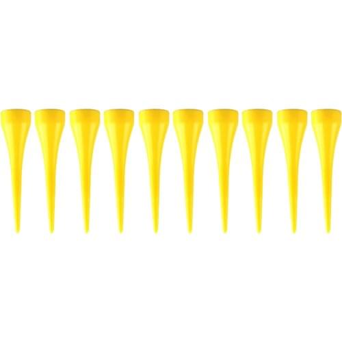 10 Pcs Unbreakable Golf Tees Pin Tee Driving Range Training Aids Club Accessories Driving Range Practice Tool 2-1/8 inch