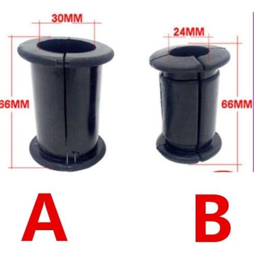 4PCS Excavator accessories for Komatsu PC200 210 220 240 360-6-7-8 big arm oil pipe rubber sleeve clamp