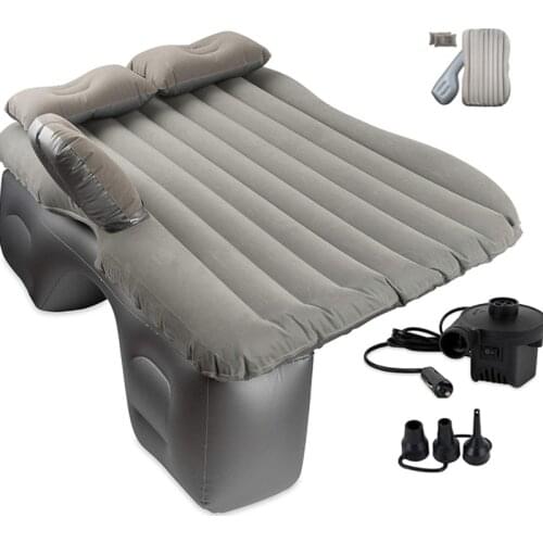 Automotive Car Air Inflation Travel Bed for Universal Back Rear Seat Mattress Multi Functional Sofa Outdoor Camping Mat Cushion