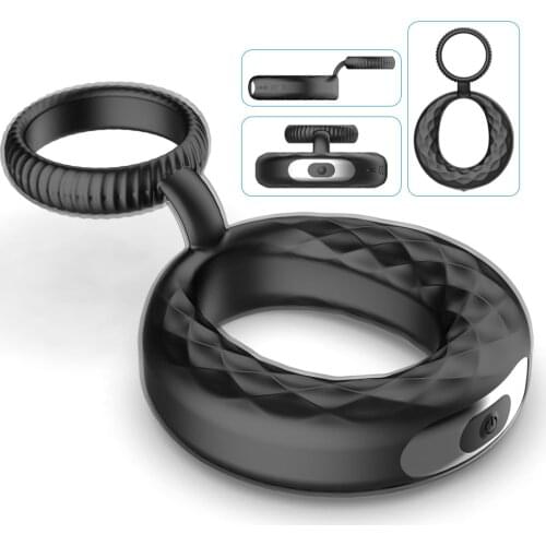 Penis Ring cock ring Vibrator Cockring Vibrating Ring on Penis Male ring Couple rings Adult Sex Toys for Men Erotic Sex Product