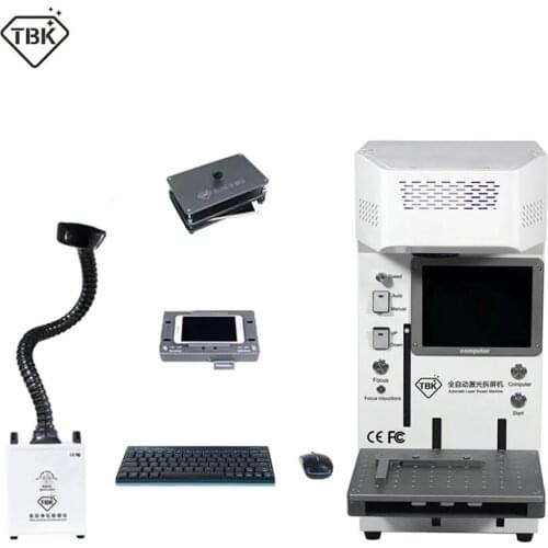 Laser Separate Machine For Iphone12 12Pro Max 11 X XR Back Glass Remover Logo Marking Engraving Frame Cutting Separator TBK-958A