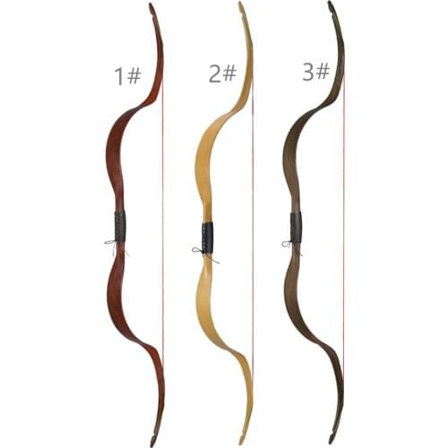 NIKA Archery Traditional Recurve Bows ET-4 Meng Yuan Bow 48" 3 color for choice