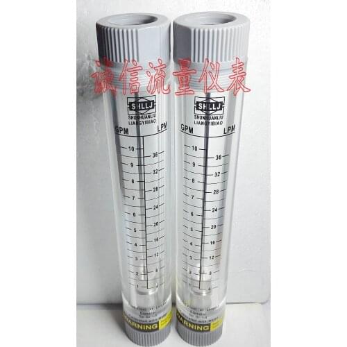 LZM-20G Pipeline Water Flowmeter 1-10GPM 4-36LPM 6 Minute Inner Wire Liquid Flowmeter