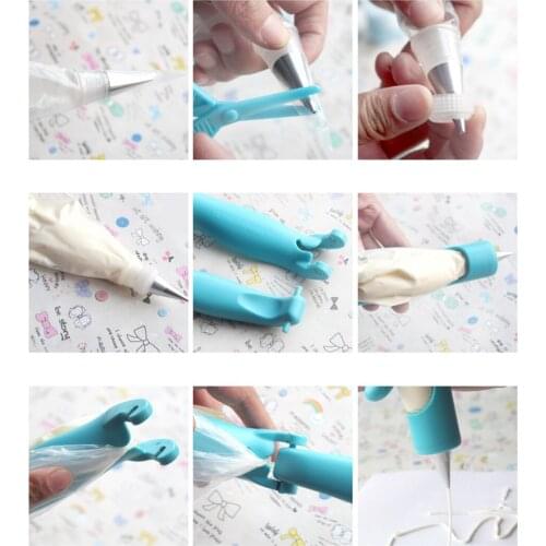 Reusable Multifunctional DIY Piping Bags Icing Piping Nozzles Pastry Bags Cake Decorating Baking Kitchen Tools