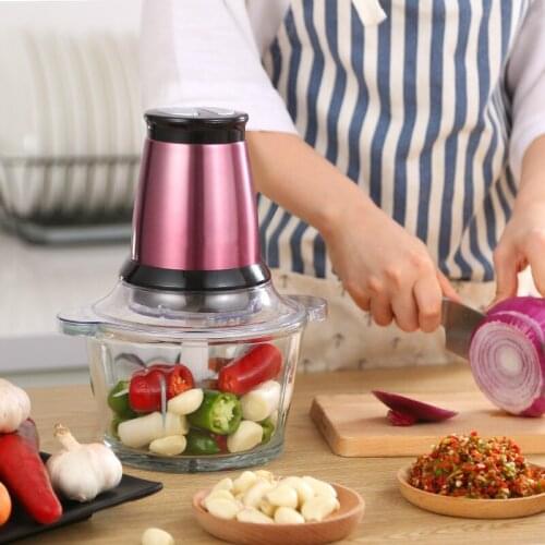 Meat Grinders grinder household electric stainless steel automatic multi-function stirring minced grinde NEW