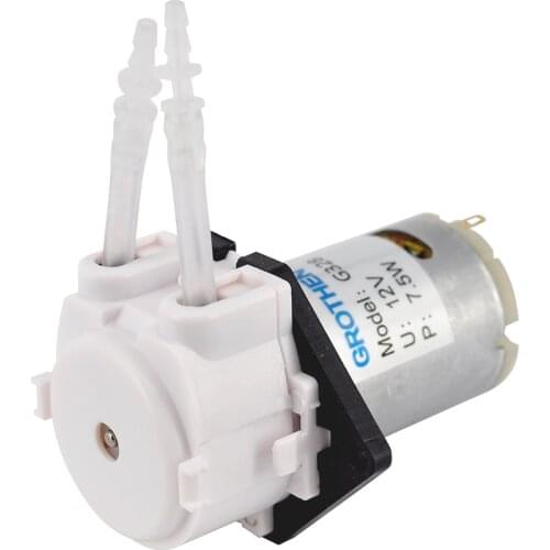 Dosing Pump = 12V 24V DC Peristaltic Liquid Pump Dosing Head for Aquarium Lab Analytical Water