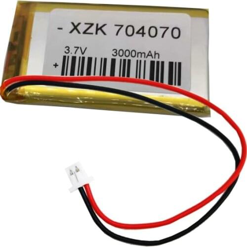 Octelect 704070 Polymer Lithium Battery 3.7V 3000mAh 704070 Li-Po Battery
