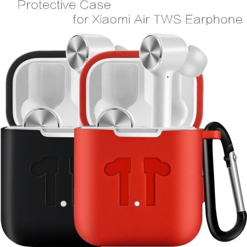 Silicone Case for Xiaomi Airdots Pro True Wireless Earphone Shockproof Bags for Xiaomi Air Airdots Case Cover Pouch