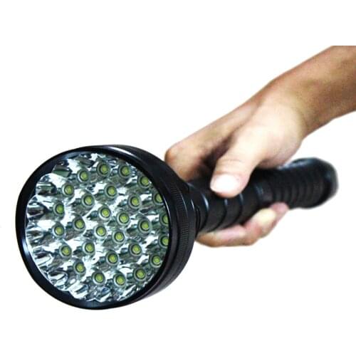 LED Tactical Flashlight Upgrade Super Bright 100000 Lumens IPX5 Water-Resistant Rechargeable Flashlights Searchlight For Camping