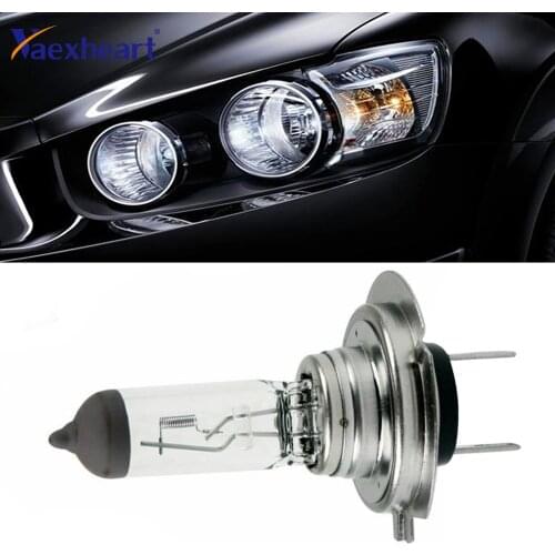 100% 2 PCS Genuine H7 12V 80W PX26d 62261 Left Right Super Bright Off Road Bulb Halogen Lamp H7 80W 62261 For Universal Vehicle
