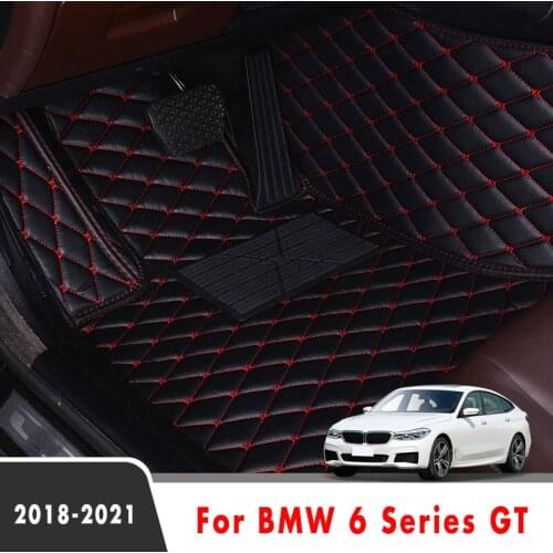 Car Floor Mats For BMW 6 Series GT 2021 2020 2019 2018 Car Carpet Custom Styling Automobiles Interior Accessories Foot Pad Cover