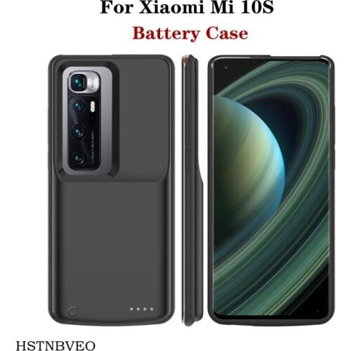 6800mAh Smart Phone Battery Charger Cases For Xiaomi Mi 10S Battery Case Portable Power Bank Charging Cover For Xiaomi Mi 10S