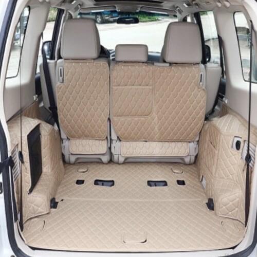 For Mitsubishi Pajero V97 V93 V73 12-18Car Custom car trunk mats waterproof boot carpets Car Accessories Interior