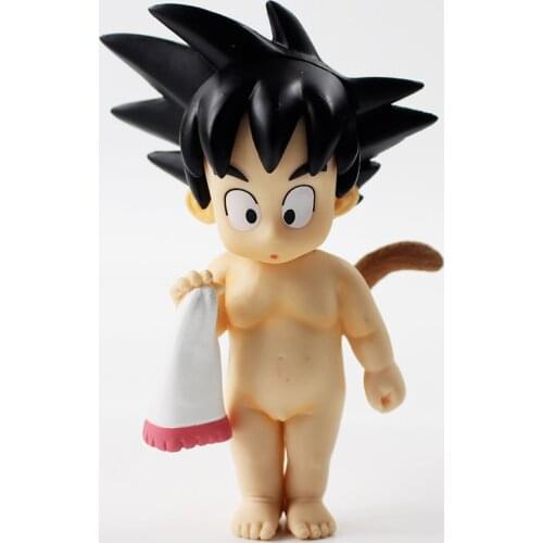 10cm Anime Dragon Ball Z Q Version Baby Son Goku BB Monkey King DBZ PVC Action Figure Toys Model Doll Kids Gift