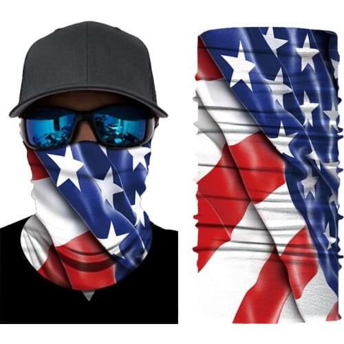 Elastic headband 2020 Seamless tubular hood Magic face scarf Moisture wicking breathable bandana Outdoor Sport Cycling windproof