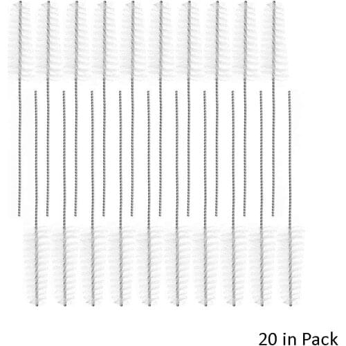 20PCS Hearing Aid Tubing Cleaning Tool Vent Brush Vent Cleaner for BTE Hearing Aids