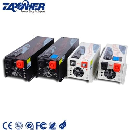 Pure Sine Wave Inverter 1000W-6000W, Large LCD display,12/24/48VDC, 110/220/230/240VAC