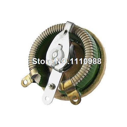 Ceramic Disk Wirewound Adjustable Resistor Rheostat 5 Ohm 100W