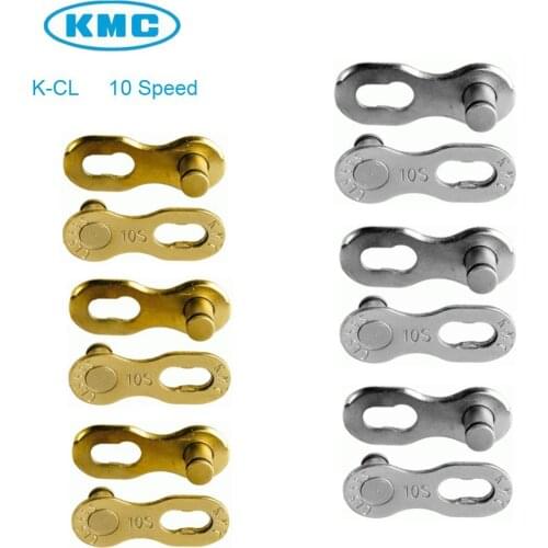 KMC 10 Speed Missing Link 1/2" X 11/128" non-reusable for Trekking 5.88 mm Magic Chain 6 Pair/lot