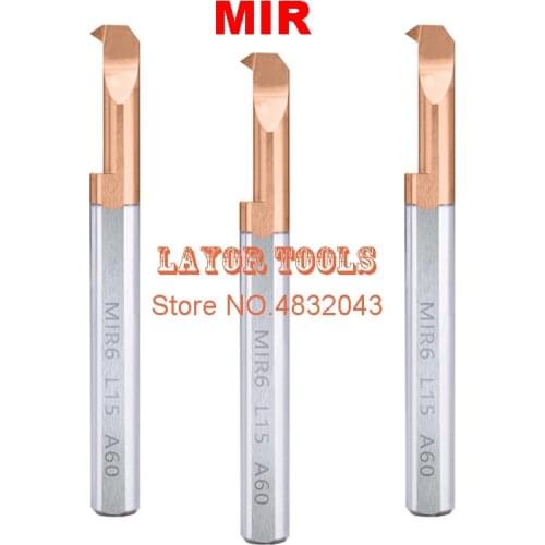 MIR MIR3L15 MIR4L15 MIR5L15 MIR6L15 A60 MIR3L15 MIR4L15 MIR5L15 MIR6L15 A55 Milling Wood Boring Cutter Carbide Tools Small Bores