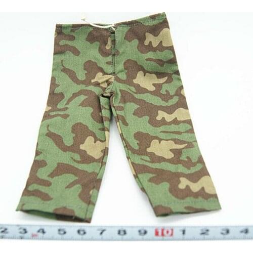 1/6th SS WWII Western Front Normandy Italian Camouflage Pants Model