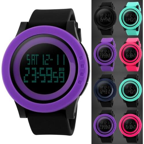 Large Dial Outdoor Men Sports Sports equipment Waterproof Alarm Fashion Casual Watch