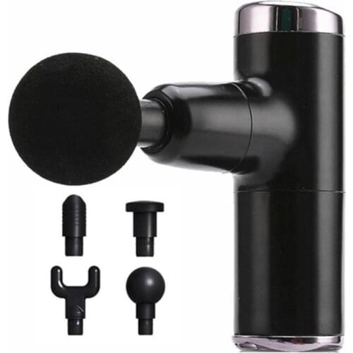 Mini Portable Fascia Gun 4-speed Adjustment USB Charging Muscle Relaxation Electric Massager Fitness Health Care Massage Gun NEW