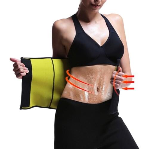 Women Waist Trainer Neoprene Belt Body Shapers Weight Loss Body Shaper Tummy Control Strap Slimming Sweat Fat Burning Belt