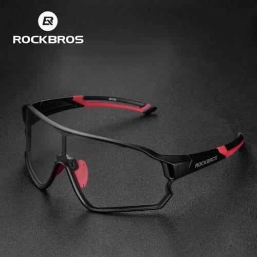 ROCKBROS Cycling Glasses Photochromic MTB Road Bike Glasses UV400 Protection Sunglasses Ultra-light Sport Safe Eyewear Equipment