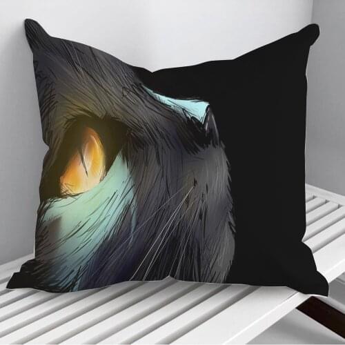 Animal fantasy Throw Pillows Cushion Cover On Sofa Home Decor 45*45cm 40*40cm Gift Pillowcase Cojines Dropshipping