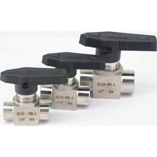 1/4" 3/8" 1/2" 3/4" 1" BSP Euqal Female 304 Stainless Steel Shut Off Ball Valve 915 PSI Water Gas Oil