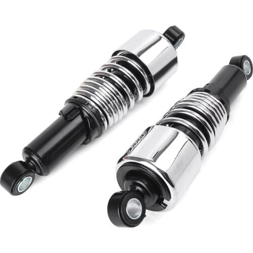 267mm Adjustable Rear Shock Absorber Suspension Round for Harley Davidson Motorcycle Parts Black/Chrome