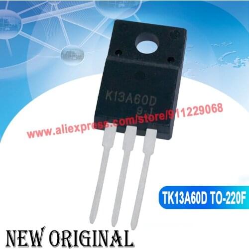 5 Pieces) K13A60D TK13A60D 600V 13A / K15A50D TK15A50D 15A 500V / 13N60M2 STF13N60M2 650V 11A / STF11NM60ND 11NM60ND TO-220F
