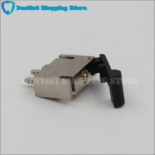 5PCS Dental Valve dental often opening switch normal open hanging square bracket valve normally open Dental chair unit