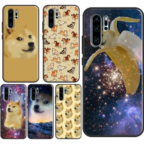 Space Doge Shiba Inu Case For Huawei P20 Lite P30 Pro P40 Mate 20 Lite P Smart Z 2019 Nova 5T Honor 8X 9X 10i